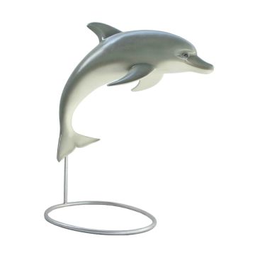 Delfin auf Ständer lebensgroß