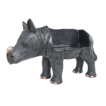 Nashorn Sitz für Kinder lebensgroß