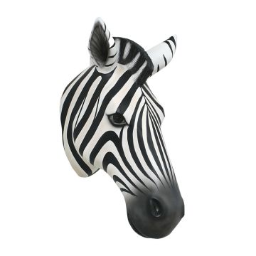 Zebrakopf lebensgroß
