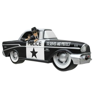 Wanddeko Polizeiauto verkleinert