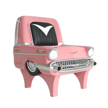 Stuhl Chevy Rosa verkleinert