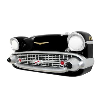 Wanddeko Chevy Front Schwarz verkleinert