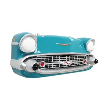 Wanddeko Chevy Front Hellblau verkleinert