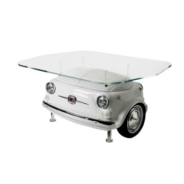 Couchtisch Fiat 500 Weiß verkleinert