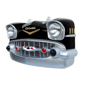 Wanddeko Chevy Front Schwarz verkleinert