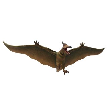 Dinosaurier Pteranodon fliegend lebensgroß