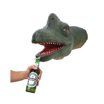 Dinosaurier Brachiosauruskopf Flaschenöffner lebensgroß
