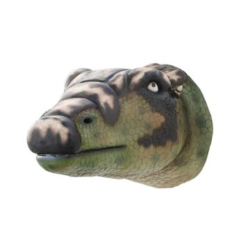 Dinosaurier Edmontoniakopf lebensgroß