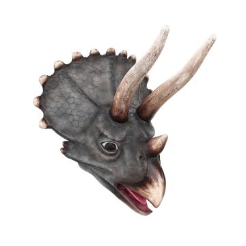 Dinosaurier Triceratopskopf lebensgroß