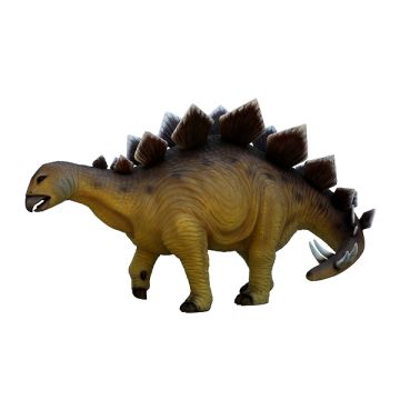Dinosaurier Stegosaurus lebensgroß