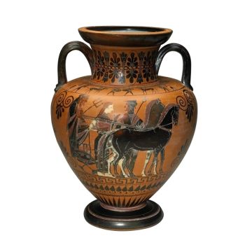 Griechische Vase mit Pferden keine Angabe