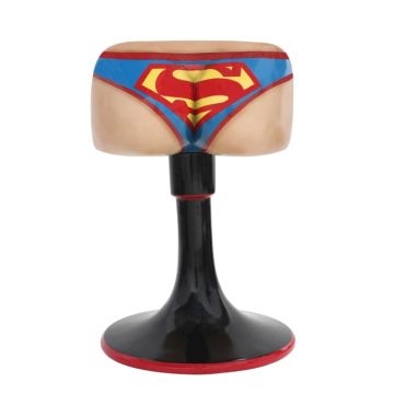 Stuhl Superman Unterwäsche lebensgroß