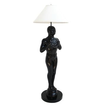 Schwarze Preisfigurlampe verkleinert