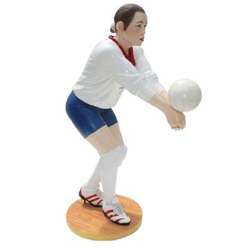 Volleyball Spielerin verkleinert