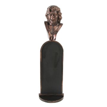 bronze Marilyn Büste Angebotstafel lebensgroß