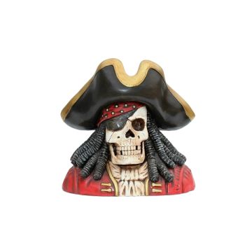 Piratenskelett Büste lebensgroß