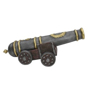 Kanone lebensgroß