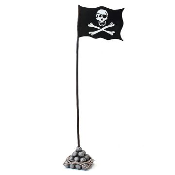 Flagge lebensgroß