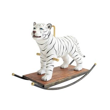 Weißer Tiger Schaukel lebensgroß
