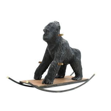 Gorilla aus Tarzan Schaukel lebensgroß