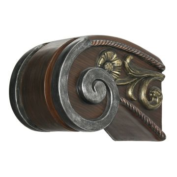 Kapitell dunkel mit Silber verkleinert