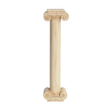 Säule mit Marmoreffekt lebensgroß