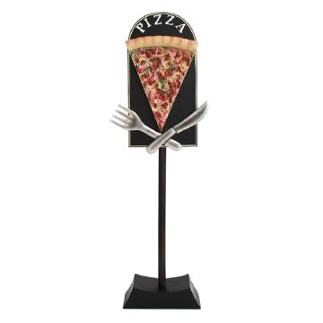 Pizzatafel vergrößert
