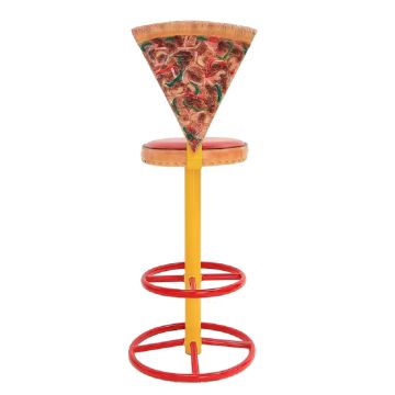 Pizzastuhl hoch vergrößert