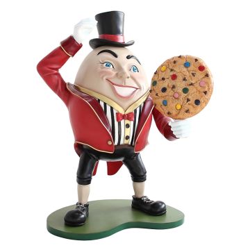 Humpty Dumpty Hut auf mit Keks lebensgroß