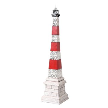Leuchtturm auf Sockel groß verkleinert