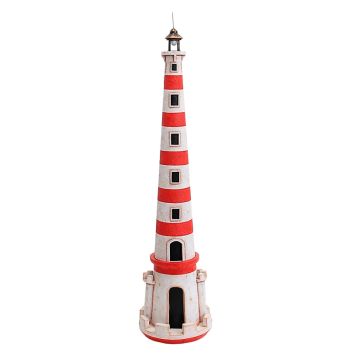 Leuchtturm rot weiß verkleinert