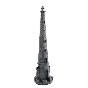Victorianischer Turm Grau mit Licht verkleinert