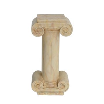 Säule mit Marmoreffekt Klein lebensgroß