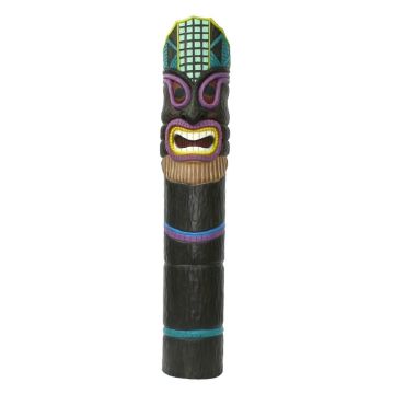 Tiki Maske Wanddeko 7 lebensgroß