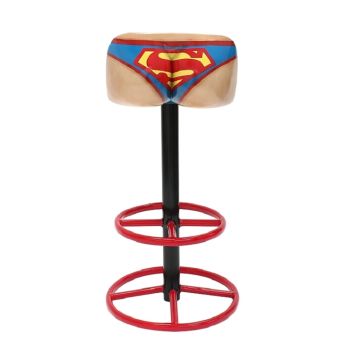Superman Unterwäsche Barhocker lebensgroß