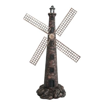 Windmühle auf Felsen verkleinert