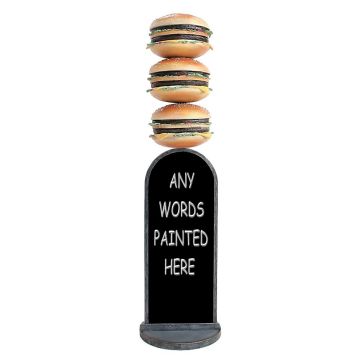 3 Burger Angebotstafel vergrößert