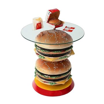 2 Burger Tisch vergrößert