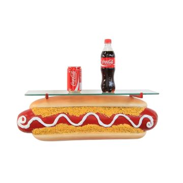Hotdog Regal vergrößert