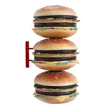 3 Burger für Wand vergrößert