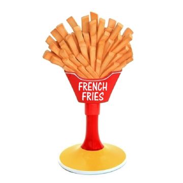Pommes *French Fries* mit Ständer vergrößert