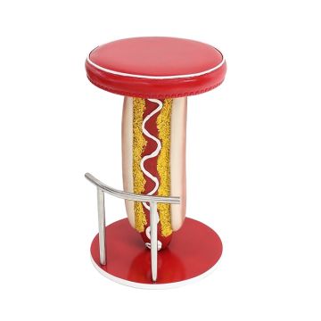 Hot Dog Hocker vergrößert