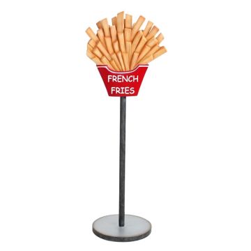 Pommes auf Ständer vergrößert
