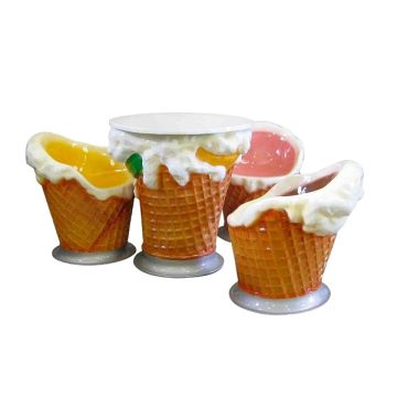 Eiscremesitz übergroß XXL
