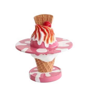 Eiscreme Tisch vergrößert