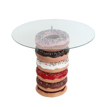 Donuttisch mit großer Fläche vergrößert