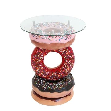 Donuttisch mit kleiner Fläche vergrößert