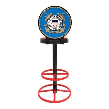 US Coast Guard Barhocker lebensgroß