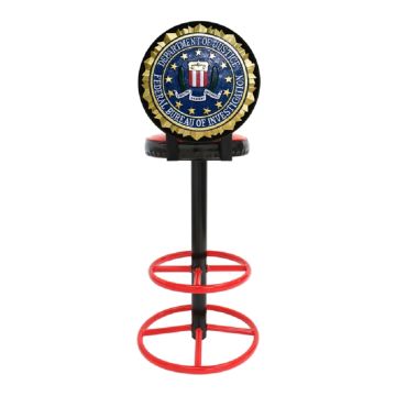 FBI Barhocker lebensgroß