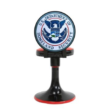 US Homeland Security Stuhl lebensgroß